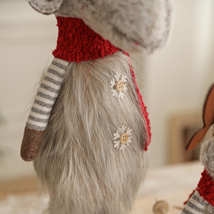 Artificial Christmas Elk Statue <b>Decoration</b> Christmas Deer <b>Decoration</b> for <b>New</b> <b>Year</b> Elk for Christmas - Product Image 4