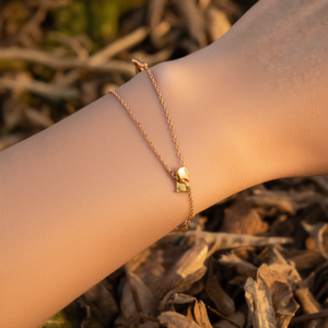 Fashion Pendant Necklace 316L Stainless Steel PVD Gold Plating <b>Cherry</b> Charm Design Sustainable Resistant Jewelry - Product Image 3
