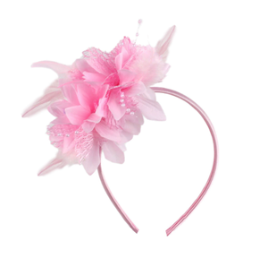 热销优雅网眼迷人羽毛头饰多功能女式派对装饰户外迷人人物风格 - Product Image 5