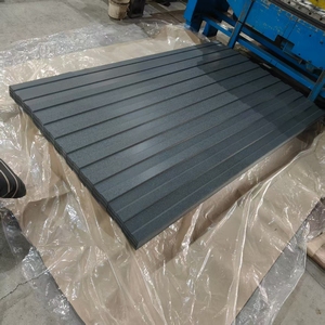 Tôle de toiture galvanisée calibre 24 PPGI/PPGL/Dx51d/Dx52D/Dx53D, tôle de toiture ondulée galvanisée, prix pour matériaux de construction - Product Image 4