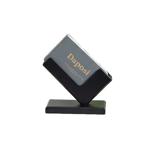 Qianrui Business Card Holder 8.1x6.2cm Minimalist Desktop Display Stand Office <b>Desk</b> Organizer - Product Image 5