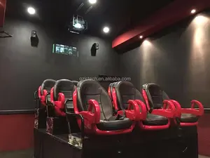 Virtual Reality Dynamic 3D Cinema System 5D Cinema 5D Home Theater Simulator 7d Cinema Chairs 7D Theater Equipment