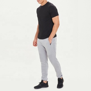 Pantalon de sport décontracté pour homme, hiver, fitness, logo personnalisé, 100% coton, doublure polaire, taille élastique, entraînement, jogging - Product Image 3