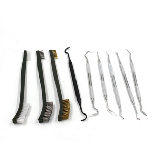 Kit d'entretien portable pour le nettoyage des armes à feu, ensemble de brosses de précision en acier inoxydable personnalisé pour le sport en plein air - Product Image 6