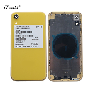 Coque arrière de remplacement de téléphone portable, vente en gros, coque arrière en verre d'origine, boîtier de remplacement pour <span class=keywords><strong>iPhone</strong></span> <span class=keywords><strong>8</strong></span> <span class=keywords><strong>8</strong></span> Plus XR - Product Image 4