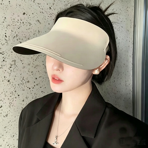 Sombrero Visera Plegable Ultraligero <span class=keywords><strong>para</strong></span> Mujer, Bloquea 99% de Rayos UV, Plegable y Compacto, Gorra <span class=keywords><strong>para</strong></span> Viajes, Playa y Aire Libre - Product Image 1