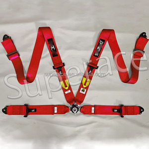 <span class=keywords><strong>Harnais</strong></span> d'épaule à dégagement rapide Superace à 4 points, sangle en polyester durable de 3 pouces, ceinture de sécurité universelle <span class=keywords><strong>pour</strong></span> voitures de course - Product Image 2