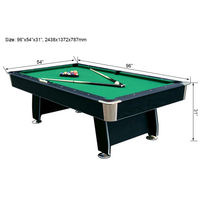Table de billard de haute qualité SZX 8 pieds à vendre en Chine