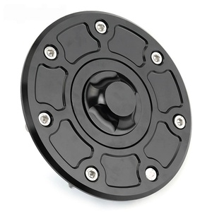 Tapa de tanque de combustible para motocicleta KTM125 DUKE/200 DUKE/250 DUKE/390 DUKE, tapa de tanque de combustible modificada de 7 orificios para <span class=keywords><strong>Kawasaki</strong></span> ZX6R - Product Image 1