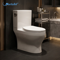 WC monobloc à chasse siphonique, à poser au sol, pour salle de bain, sanitaires