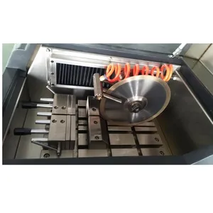 ISO 9001 pabrik metalurgi presisi cakram pemotong logam campuran kecepatan tinggi presisi mesin pemotong sampel