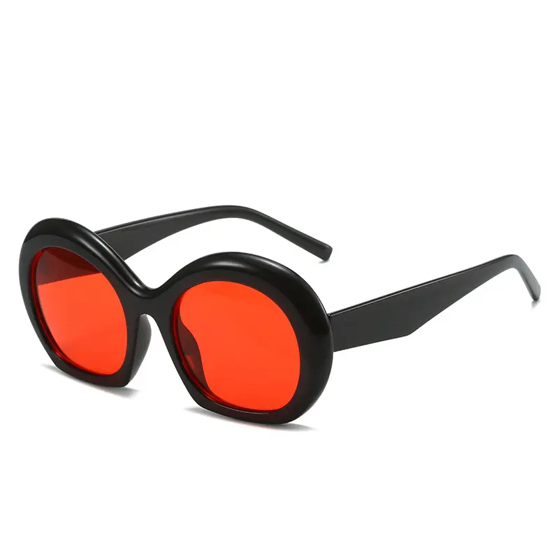 2023 Unisex moda plaj partisi Shades 2023 yeni erkekler kadınlar lüks marka tasarımcısı güneş gözlüğü yuvarlak Lens