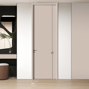 Portes intérieures en bois massif de haute qualité sur mesure pour salon et cuisine, résistantes à l'eau, taille et couleur personnalisables - Product Image 4