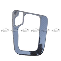 Accessoires intérieurs de voiture, acier inoxydable époxy poli haute brillance, noir carbone, décoration pour E46 M3 2D 2 portes gauche