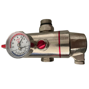 Filtro de Agua Magnético de Microburbujas Totalmente de Cobre, Ventilación Automática y Válvula de Drenaje Manual, Sistema de Calefacción por Suelo Radiante de Latón - Product Image 2