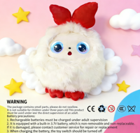 Jouets en peluche anti-stress avec rembourrage en coton PP