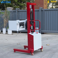 Transfeteur de rouleaux de papier semi-automatique à pince rotative de 300 kg, adapté au levage et à la rotation transversale des rouleaux