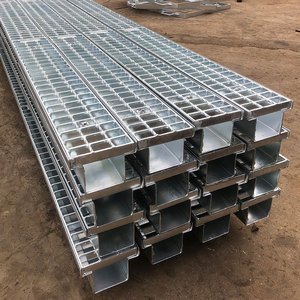 <span class=keywords><strong>Grille</strong></span> de <span class=keywords><strong>sol</strong></span> en acier au carbone galvanisé à chaud personnalisée, anti-corrosion, pour caniveau d'évacuation des eaux pluviales, avec garantie de 5 ans - Product Image 6