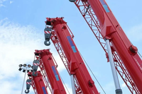 SANY Petite grue mobile tout terrain 30T 40T 50T SRC300T Grue tout terrain en stock