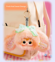 Porte-clés mystère Samuel Blind Box, poupée en peluche lapin cœur de bonbon, cadeau fabriqué en Chine pour les 2 ans et plus