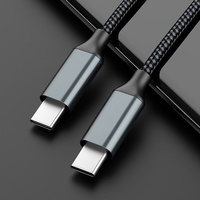 Direktvertrieb 0,3M 3A Schnellladung 100W USB-C zu C Power Delivery Kabel für iPhone 15/16 Pro Max