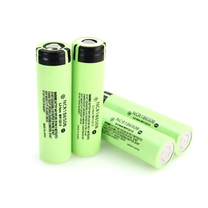 Baterai li-ion 18650 3400mah kapasitas tinggi ada stok baterai isi ulang 3.6V 18650B Jepang 4,9 A baru