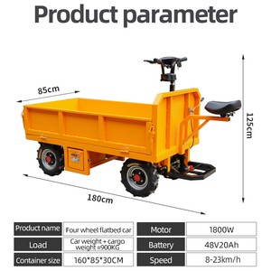 4 <span class=keywords><strong>ruote</strong></span> mini <span class=keywords><strong>carrello</strong></span> elettrico 1800W DC motore brushleess elettrico cargo camion portabotteria magazzino <span class=keywords><strong>carrello</strong></span> <span class=keywords><strong>carrello</strong></span> elettrico - Product Image 2