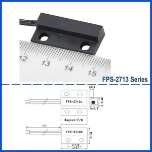 SZFAST FPS-1814 Industrial 2/3-Wire Magnetic Reed Proximity <b>Sensor</b> <b>Switch</b> Smart NO/NC/Changeover ABS Sealed Design Security - Product Image 2