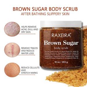 Vente de gros Exfoliant pour soin de la peau Corps Exfoliant au sucre Marque privée Exfoliant naturel biologique pour le corps à la cassonade - Product Image 4