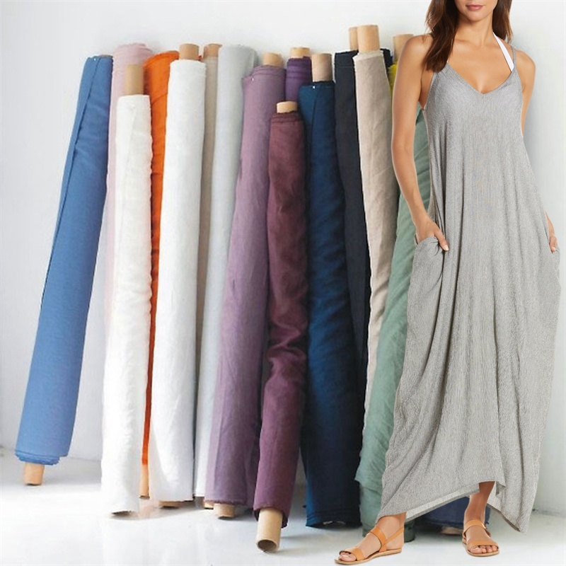 Stock Thailand 55 Cotton and 45 Linen Pure 100% Cotton Linen Fabric for Dresses/Clothing/Pillow/Tunics/Shorts /Apron/Pants Stock Thailand 55 Cotton and 45 Linen Pure 100% Cotton Linen Fabric for Dresses/Clothing/Pillow/Tunics/Shorts /Apron/Pants