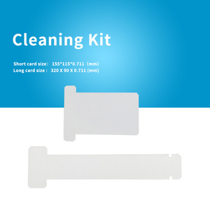 Cartes de nettoyage IPA en forme de T pour imprimantes à cartes Zebra P110i, P110m et <span class=keywords><strong>P120i</strong></span>, nettoyant pour fentes 105912-912 - Product Image 2