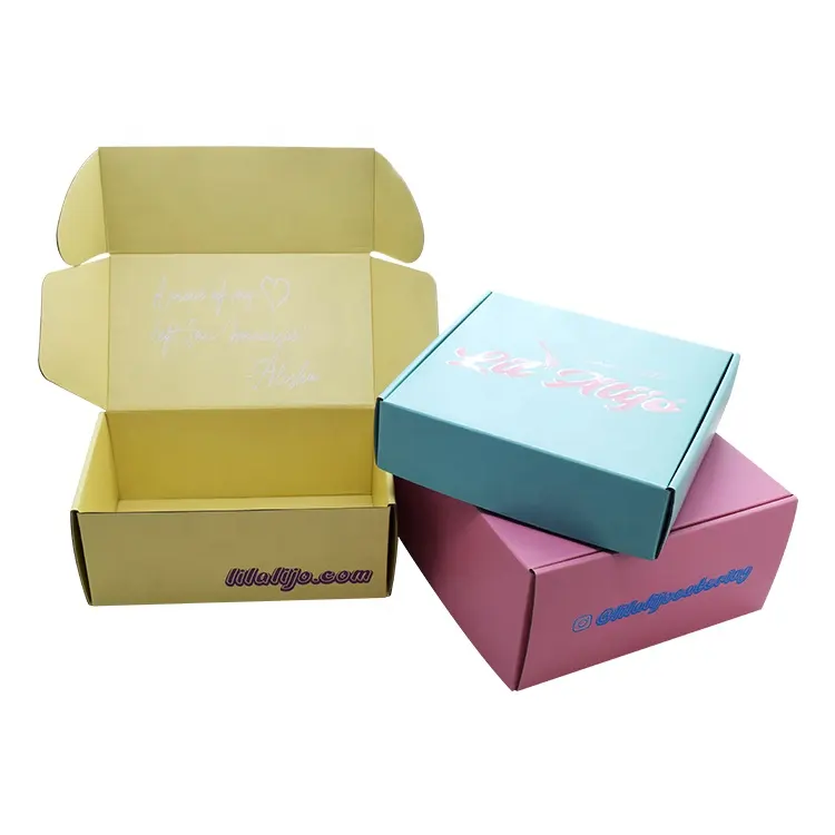 Boîte d'emballage de donuts en papier écologique, imprimé personnalisé, en carton ondulé, vente en gros, 6 boîtes de boulangerie, desserts, mochi, donuts, 1 gang