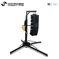 Tour de levage modulaire en alliage d'aluminium de haute qualité pour système de sonorisation portable Line Array, capacité de charge 230 kg