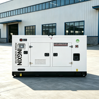 Generador Diésel de Respaldo Súper Silencioso de 15kW 18kVA Monofásico/Trifásico para Tienda u Oficina