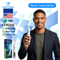 CURVY MOON Promotion Spéciale Polisseuse Dentaire Électrique Sans Fil Appareil de Nettoyage Blanchiment des Dents Polisseuse Dentaire