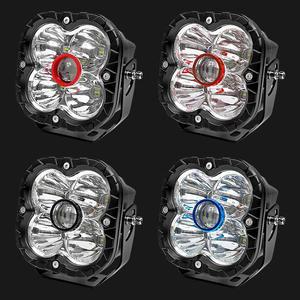 5 inch hổ phách trắng siêu sáng Laser LED lái xe ánh sáng Cube Đen offroad xe tải 4x4 LED Đèn Sương Mù Ánh sáng cho offroad - Product Image 5