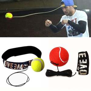 Reacción Entrenamiento Tennis Head Mount Speed Ball Reflex Band <span class=keywords><strong>para</strong></span> <span class=keywords><strong>boxeo</strong></span> Punch Practice & Speed Balls Training - Product Image 2