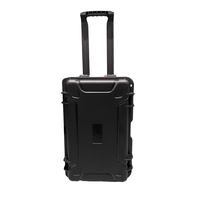 Valise de transport robuste personnalisable en plastique rigide, matériau PP, étanche, protection intégrale, compatible OEM