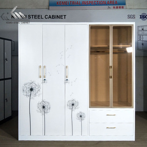 Alta personalizzata moderna combinazione aperta in tessuto <span class=keywords><strong>cabina</strong></span> <span class=keywords><strong>armadio</strong></span> camera da letto mobili per vestiti armadi in metallo <span class=keywords><strong>armadio</strong></span> <span class=keywords><strong>armadio</strong></span> - Product Image 2