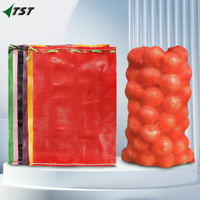 Groothandel Hoge Kwaliteit 60*100Cm 25Kg 30Kg 50Kg Pp Buisvormige Netzak Voor Ui Aardappel Groente En Fruit