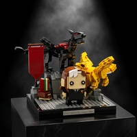 Kit de construction de figurines Dragon Knight, jouets de construction, bricolage, objets de collection personnalisés, cadeau, décoration, modèle, ornement