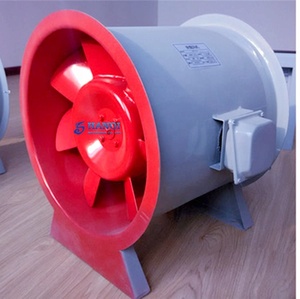 Carbón/Cobre/productos químicos Subterráneo/túnel/axial/Ventilador de mina de paleta guía Ventilador de ventilación para minería - Product Image 4