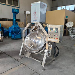 Wok automatique à agitation planétaire en acier inoxydable 100L/200L, chauffage au gaz/électricité, pour la cuisson de sauce chili, sauce <span class=keywords><strong>tomate</strong></span>, sauce de bœuf - Product Image 2