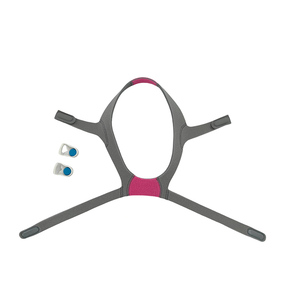 Correa de Repuesto para <span class=keywords><strong>Mascarilla</strong></span> CPAP <span class=keywords><strong>N20</strong></span>, Color Rosa Suave, Compatible con la <span class=keywords><strong>Mascarilla</strong></span> <span class=keywords><strong>AirFit</strong></span> <span class=keywords><strong>N20</strong></span> con Clips Mejorados - Product Image 4