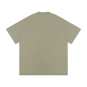 Camiseta Negra de Manga Corta para Hombre, Cuello Redondo, 100% Algodón Jersey, 220 Gramos, Transpirable, con Logotipo Personalizado, Estilo Urbano Informal - Product Image 3
