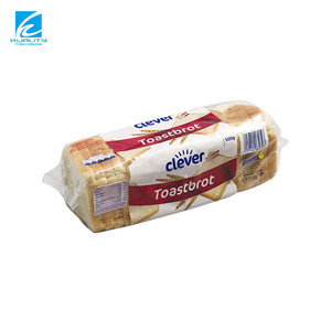 Custom Pet/Pe Bread Packaging Food Grade Packaging Storage Bag With Logo Cookie Bag Plastic Bread Bag