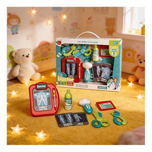 Learning Doctor <b>Toy</b> <b>Set</b> Children Medical <b>Tools</b> Pretend Play Hospital Clinic Educational Role Playing Activity <b>Toys</b> Gift - Product Image 5