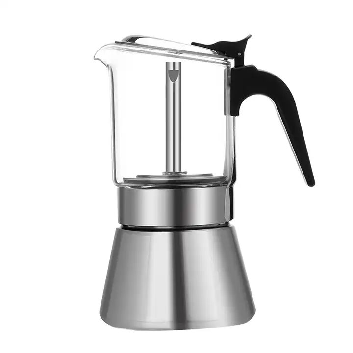 French Press Coffee Maker Classic 304 Stainless Steel Glass Coffee Press  Portable Camping Travel Espresso Pots Birthday Gifts