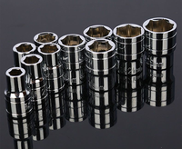 Jeu de clés à cliquet en acier au carbone 12 pièces - Kit d'outils à douilles multifonction (4-13 mm) pour la réparation et l'entretien automobile (compact et complet)