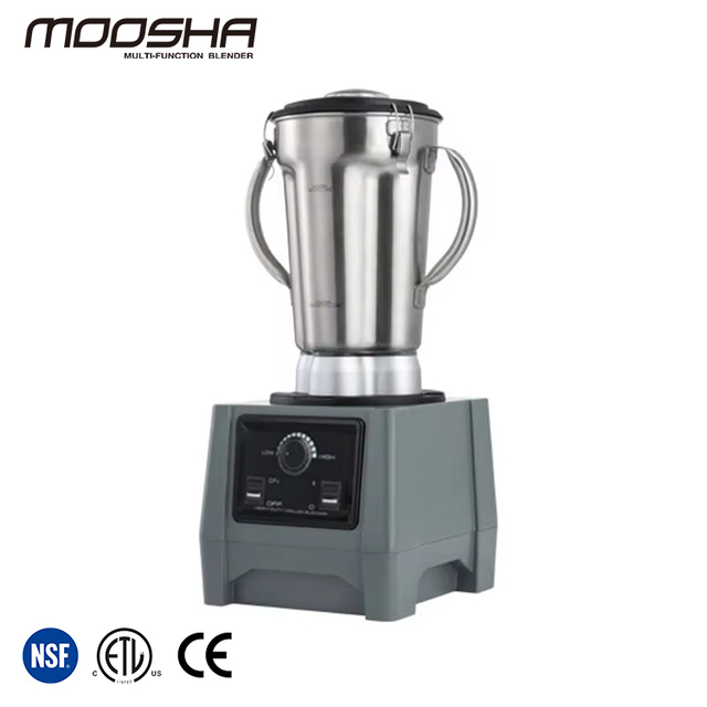 Industrial High Speed Heavy Duty Professional Stainless Steel 4L Jar Cup NSF Commercial Blender